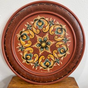 Rosemaling Plate